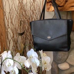 Authentic Kate Spade Large Satchel Pebbled Leather Purse